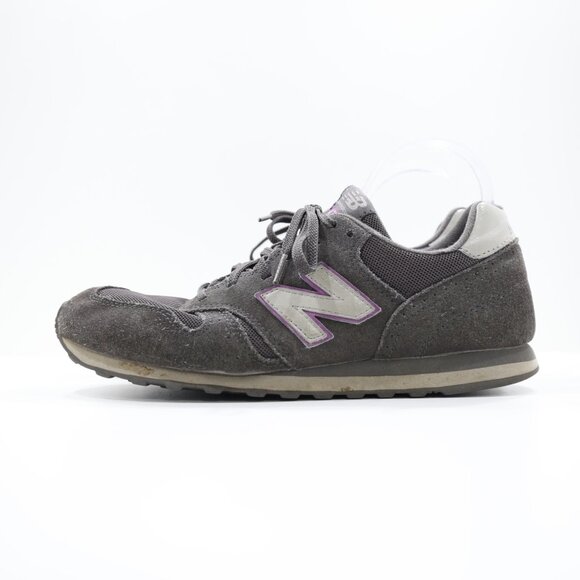 New Balance 373 Gray Suede & Mesh Retro Low Top Sneakers - Women's 10 - Picture 1 of 7